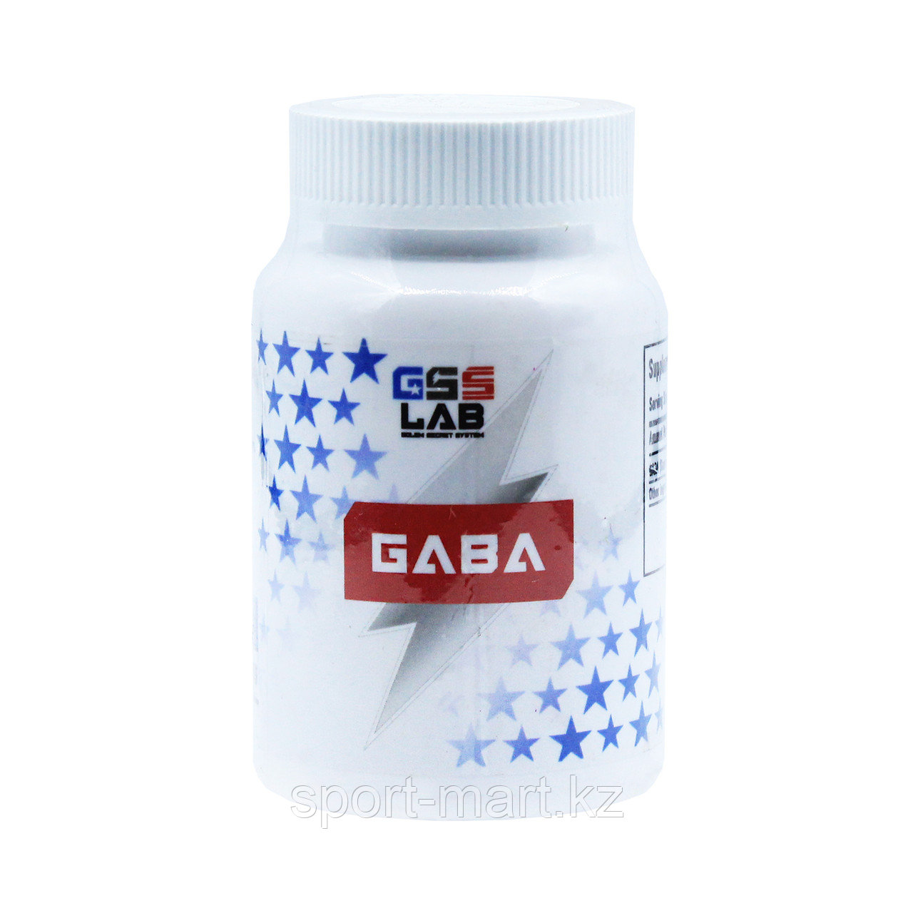 Гамма-аминомасляная кислота Габа Gss Lab GABA 750 мг 90 капсул