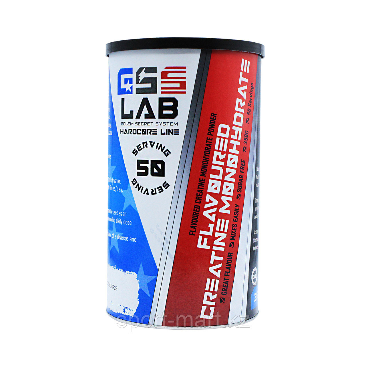 Креатин моногидрат Gss Lab Hardline 70 порций 350 гр, фото 1