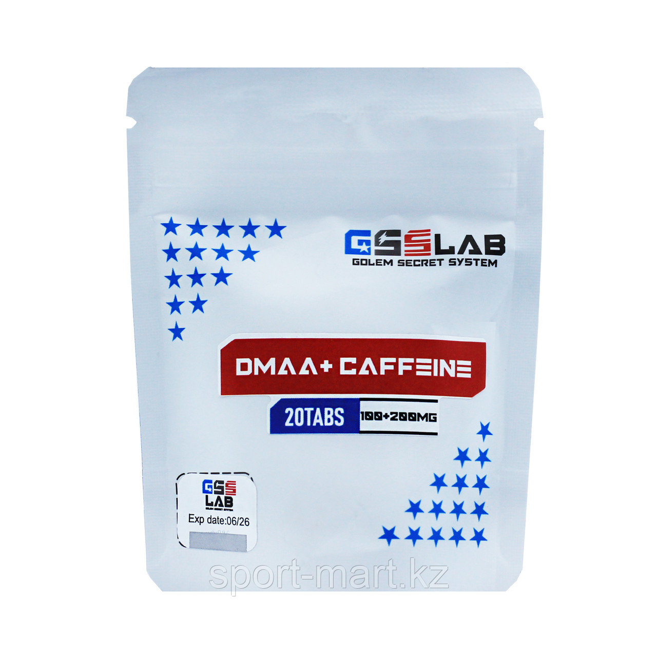Кофеин Gss Lab DMAA+caffeine 20 капсул