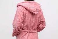 Халат Бренд Велюр с Копюшоном