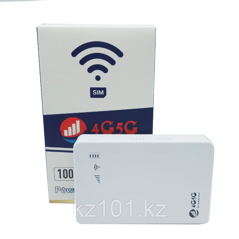 Портативный 4G/5G Wi-Fi роутер и пауэрбанк TP10000