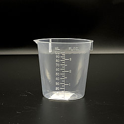 Стакан конический лабораторный с носиком, 100 мл, полипропилен