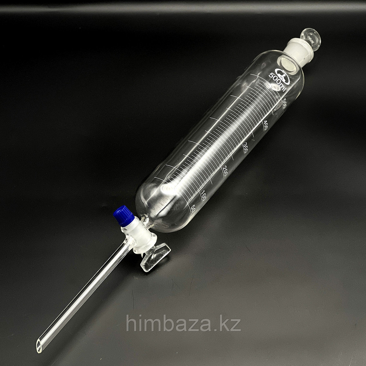 Воронка делительная ВД-1-500, цилиндрическая,с делениями, фото 1