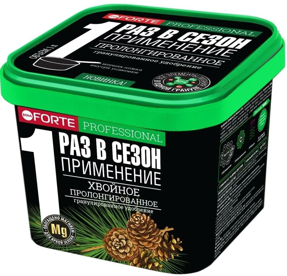 Удобрение Bona Forte для хвойных 1л