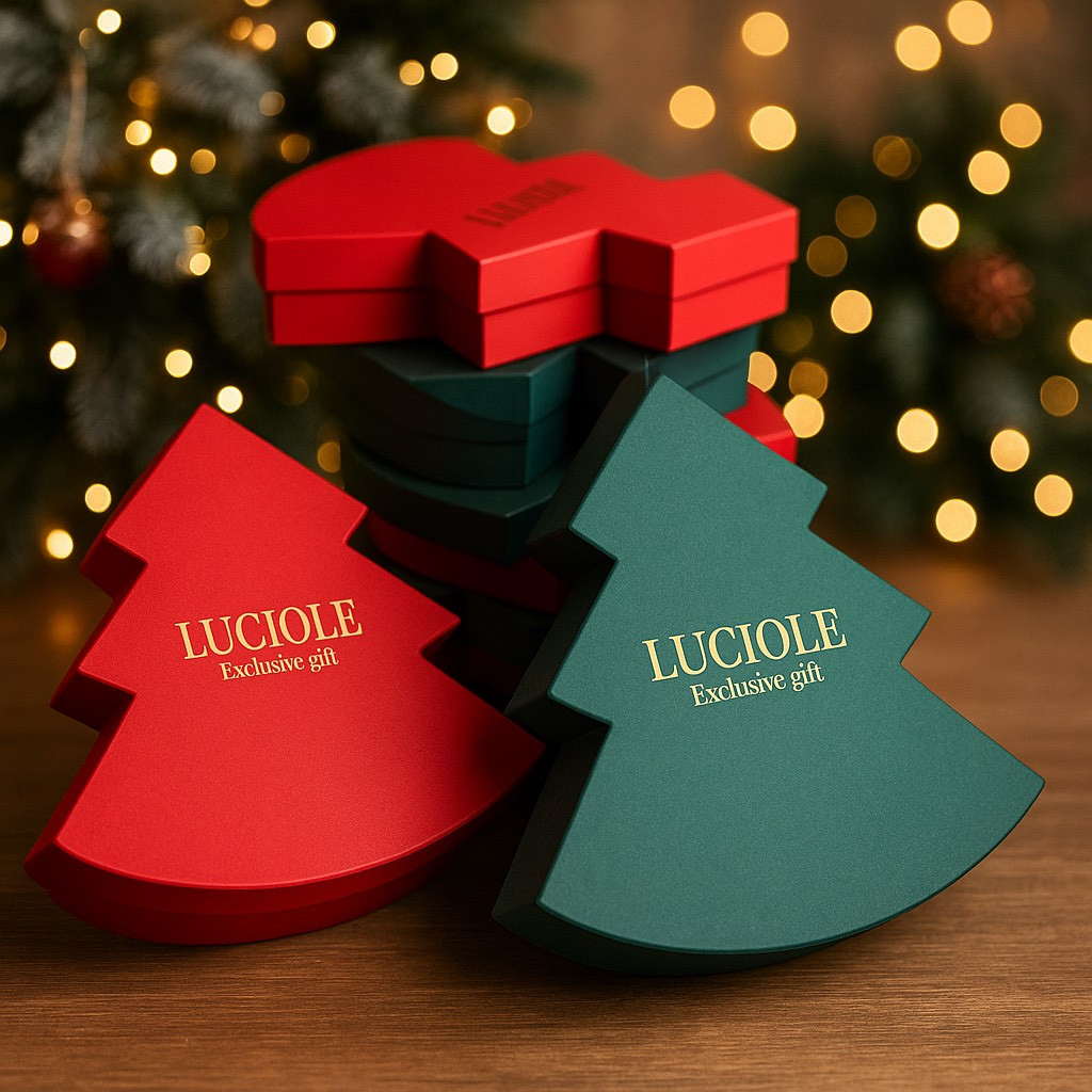 Коробка ель новогодняя, фото 1