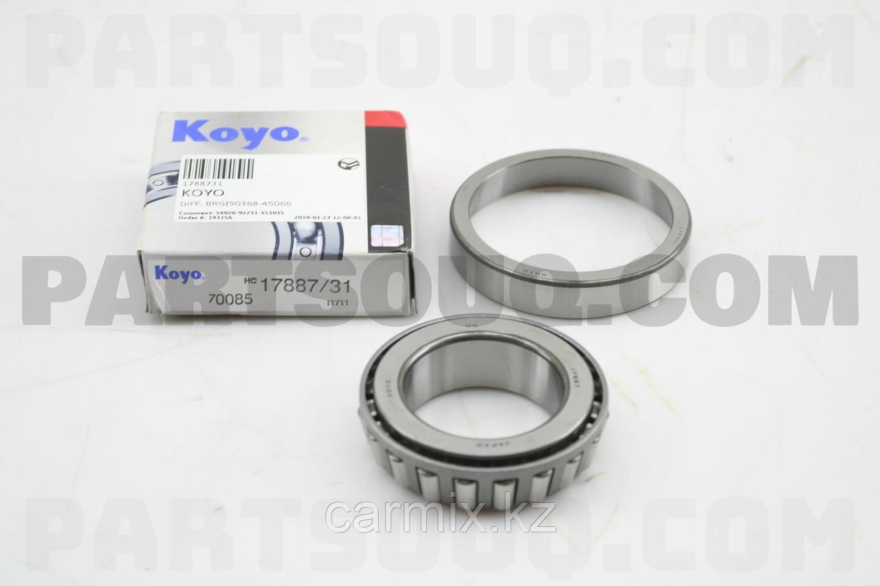 17887R/17831R, MR470683, 17887/31, Подшипник дифференциала MITSUBISHI PAJERO, MONTERO SPORT K96W 1998-2009,  размер 45*80*20, KOYO