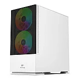Корпус Wintek Shadow 701-W TG  Micro ATX  USB 1*3.0/1*2.0  HD-Audio+Mic  2*14cm+1*12cm ARGB fan (без, фото 6