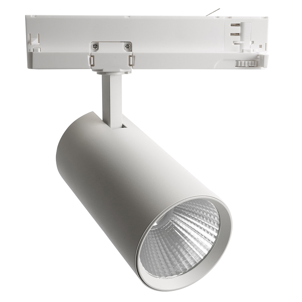 Светильник трековый на шинопровод, трехфазный (ДПО) FERON AL147, 20W, 4000К, фото 1