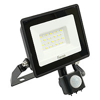 Светодиодный прожектор Feron с датчиком LL-907 IP44 30W 6400K