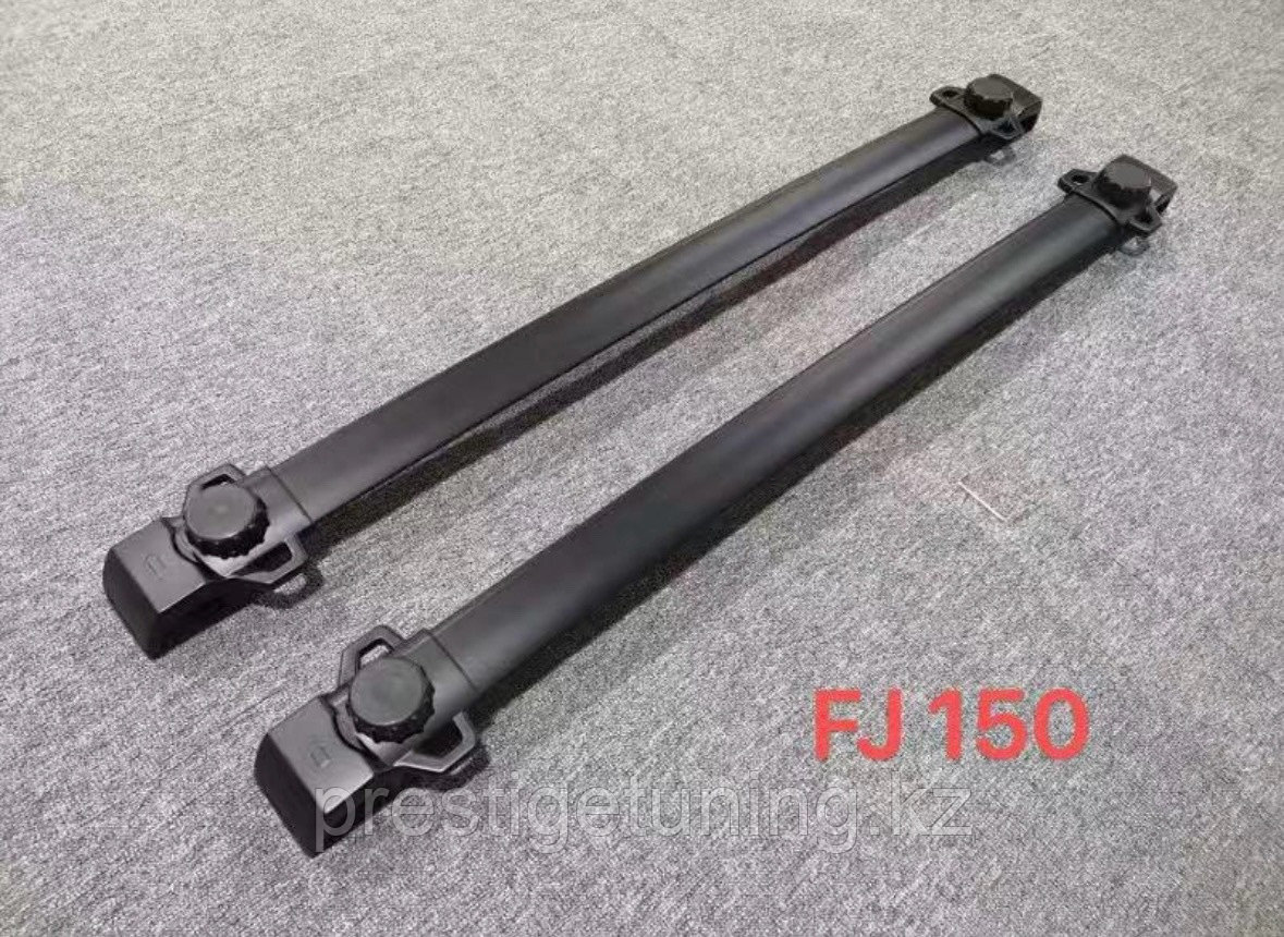 Рейлинги (поперечные) на Land Cruiser Prado 150 2010-23 (черный цвет)