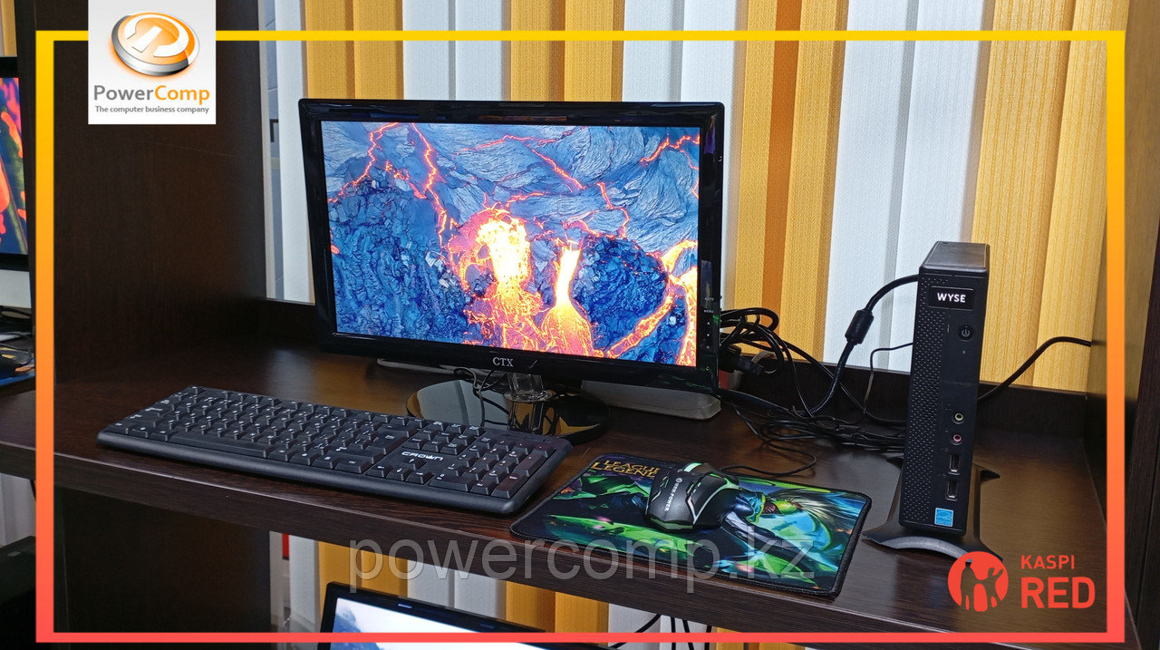 Компьютер в комплекте Mini PC Dell WYSE 7020/AMD G-T56N/8GB DDR3/19"