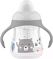 Поильник-непроливайка LUBBY с тверд. нос., матов., от 6 мес., 250 мл 20292