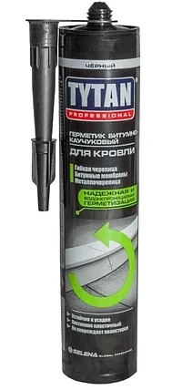 Герметик для кровли черный 310 мл/ TYTAN