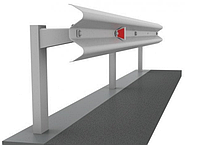 Барьерное ограждение 11ДО-2 оцинкованное