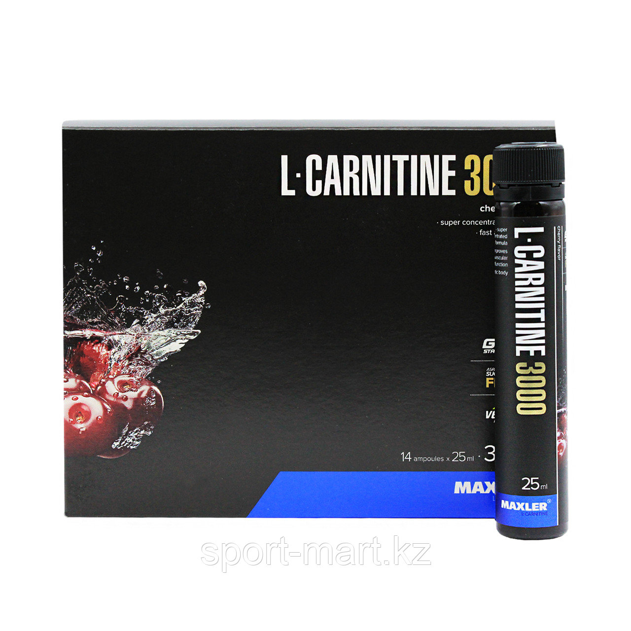 Концентрат карнитина Maxler L-Carnitine 3000 Shots 14 шт.*25 мл