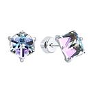 Серьги из серебра с кристаллами Diamant 94-122-02383-1 вставка, фото 2