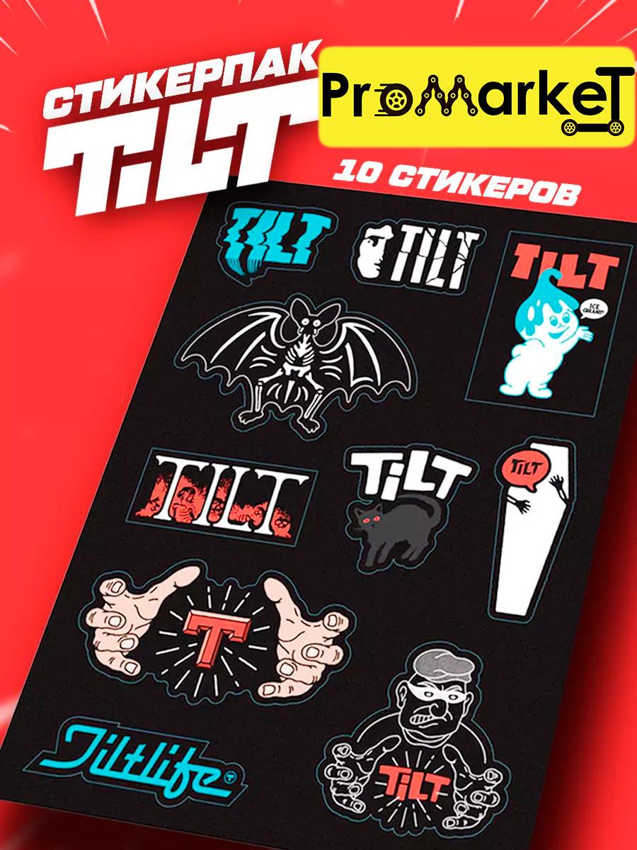 Стикерпак Наклейка Tilt Sticker Sheet черный, фото 1