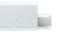 Плинтус ПВХ со съемной панелью 702 Дуб Флорида 72 мм Tera /2,2м/ 24 шт