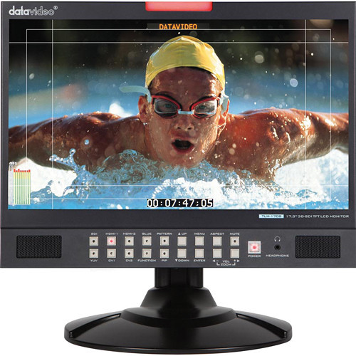 LCD Monitor Datavideo TLM-170G, 17,3" с 3G-SDI и HDMI