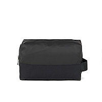 Косметичка VINGA Livorno из переработанного полиэстера RCS, черный; , Длина 24 см., ширина 11 см., высота 16