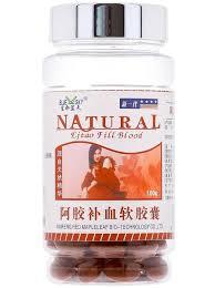 Капсулы "Э-Цзяо" от анемии Natural 100шт