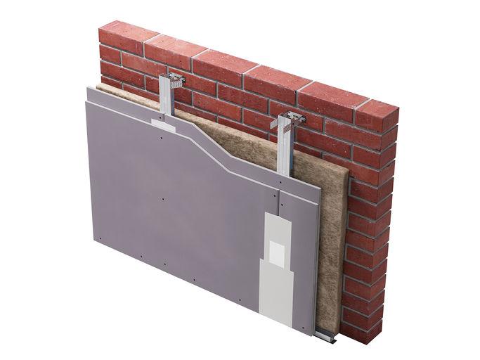 Каркасная звукоизоляция стен Эконом