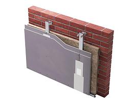 Каркасная звукоизоляция стен Эконом