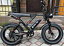 Электровелосипед 48v 1000w, (Max 1500w), редукторный, аккум. Li-ion 48v 28.8 A/H. Колеса 20*4”. Дальность 120 км, фото 3
