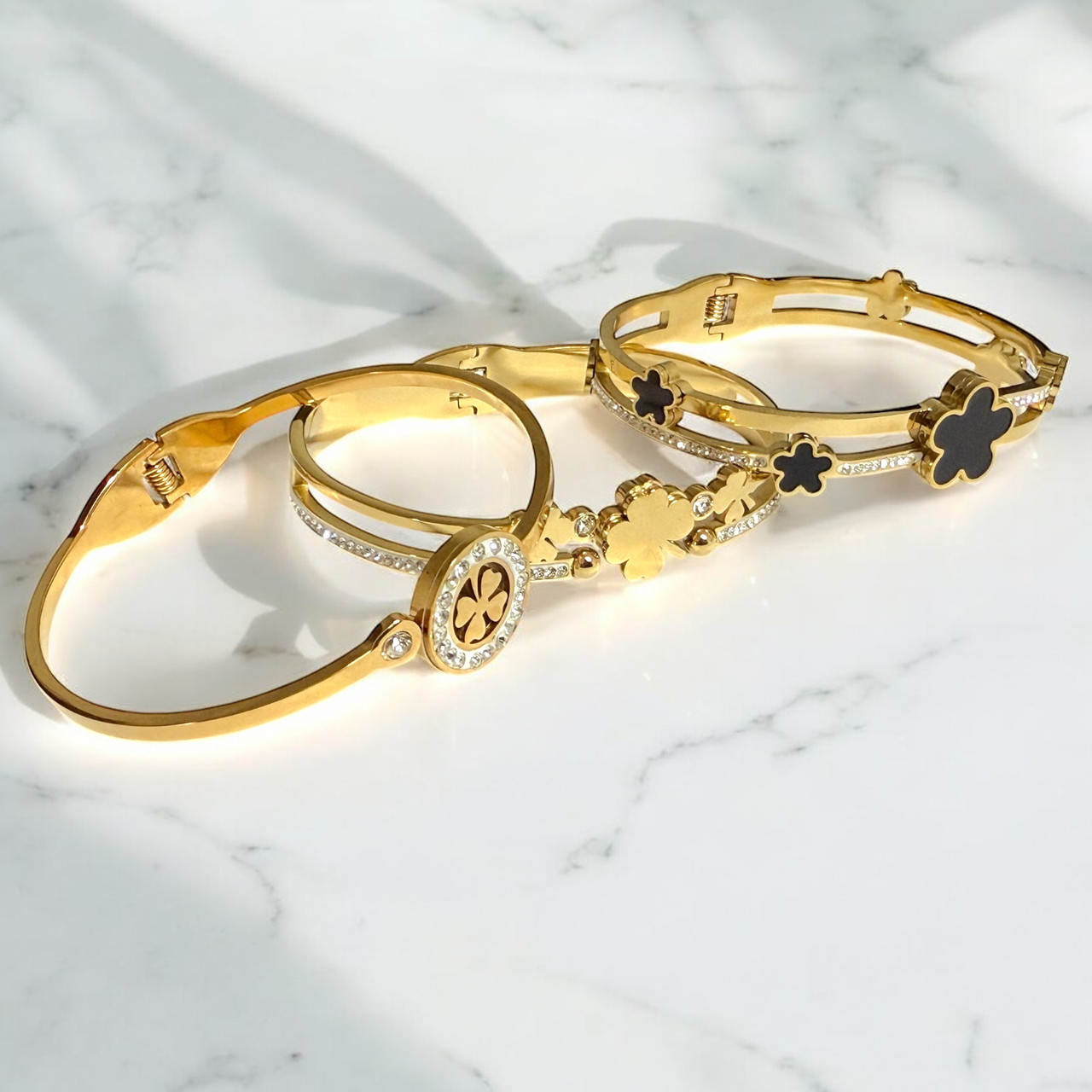 Браслет круглый разные виды, металл, фото 1