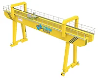 Двухбалочные козловой кран 10 тонн