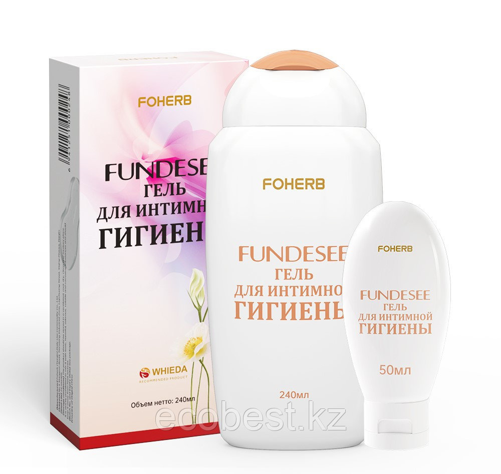 Гель для интимной гигиены FOHERB (240ml+50мл), Whieda