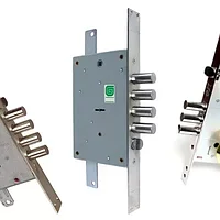 EZCURRA 1050840 700A замок врезной под ручку С/L85мм В:50 мм с цилиндром 60 мм 5 ключей с функцией антипаника