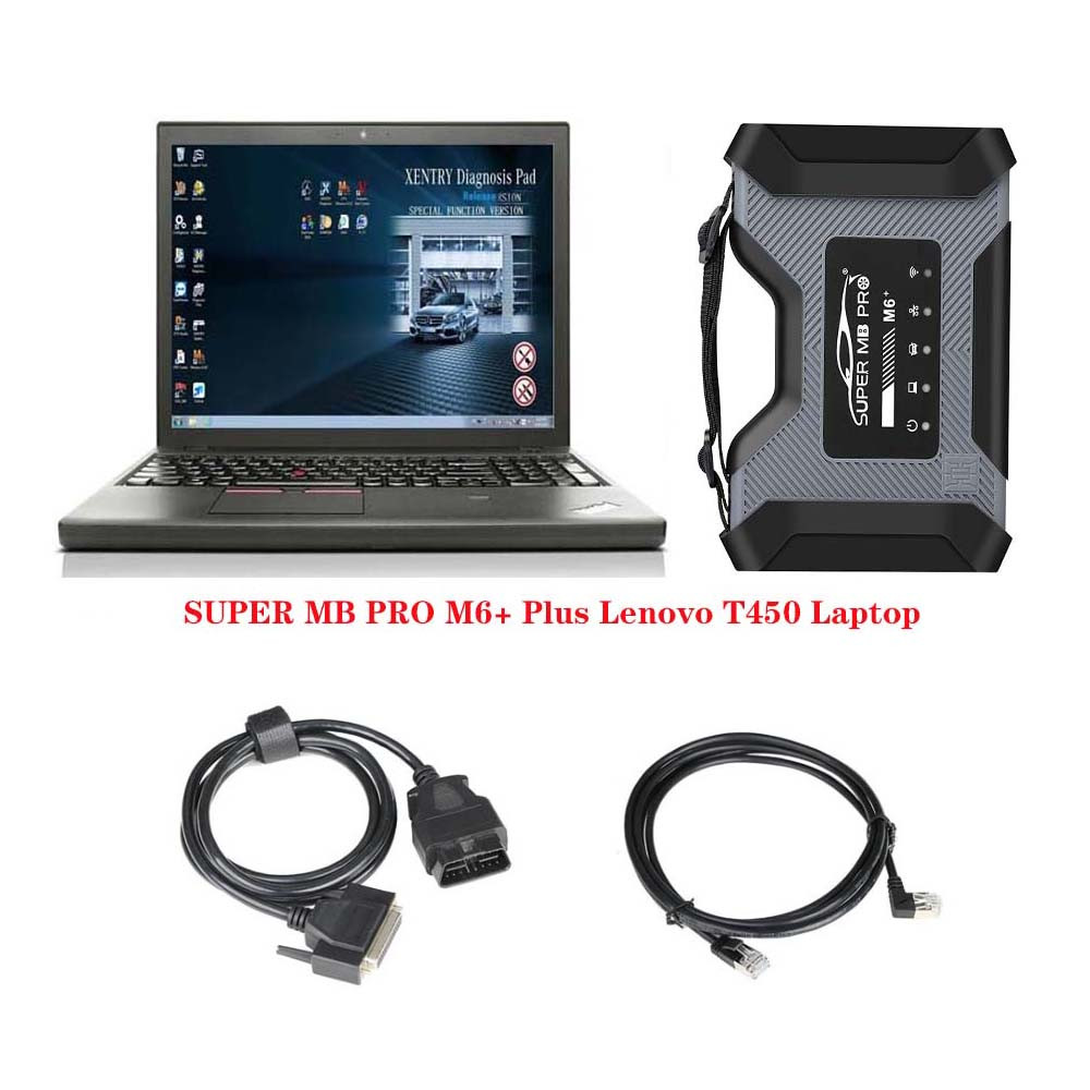 V2025.03 SUPER MB PRO M6+ Pro Benz Star Беспроводной инструмент диагностики стандартной версии для автомобилей и грузовиков Benz