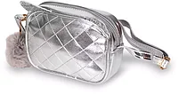 Мягкая сумка Фенечка серая 16 см 515-2
