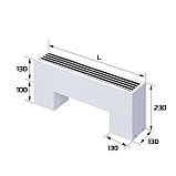 Конвектор напольный Royal Thermo STEP-130/130/500-2-N-WT-LG-NA, фото 5