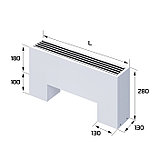 Конвектор напольный Royal Thermo STEP-180/130/500-3-N-WT-LG-NA, фото 2