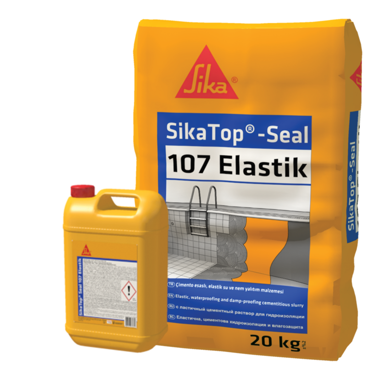 Гидроизоляция Sika TopSeal - 107 Elastik Компонент В, фото 1