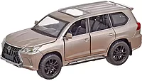 Модель машины Lexus LX570 1:32 (16см) свет, звук, Инерционный механизм 32633