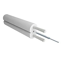 Кабель оптический Alpha Mile Flex FTTx, 1 волокно, белый