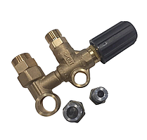 Регулятор давления с двумя тройниками для АВД Sillan 201908015