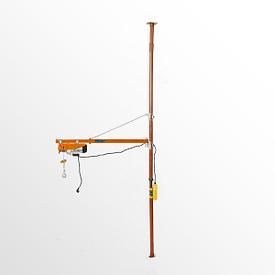 Мачтовый консольный мини-кран