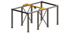 Эстакады и пути для кранов