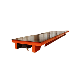 Рельсовая платформа с питанием от аккумуляторной батареи