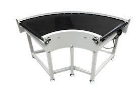 Криволинейный ленточный конвейер