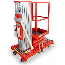 Подьемник алюминивый телескопический одностоечный-одномачтовый