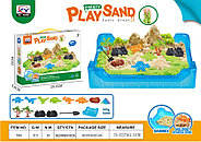 1932 Кинетический песок динозаврики 500гр 29х22см, фото 2