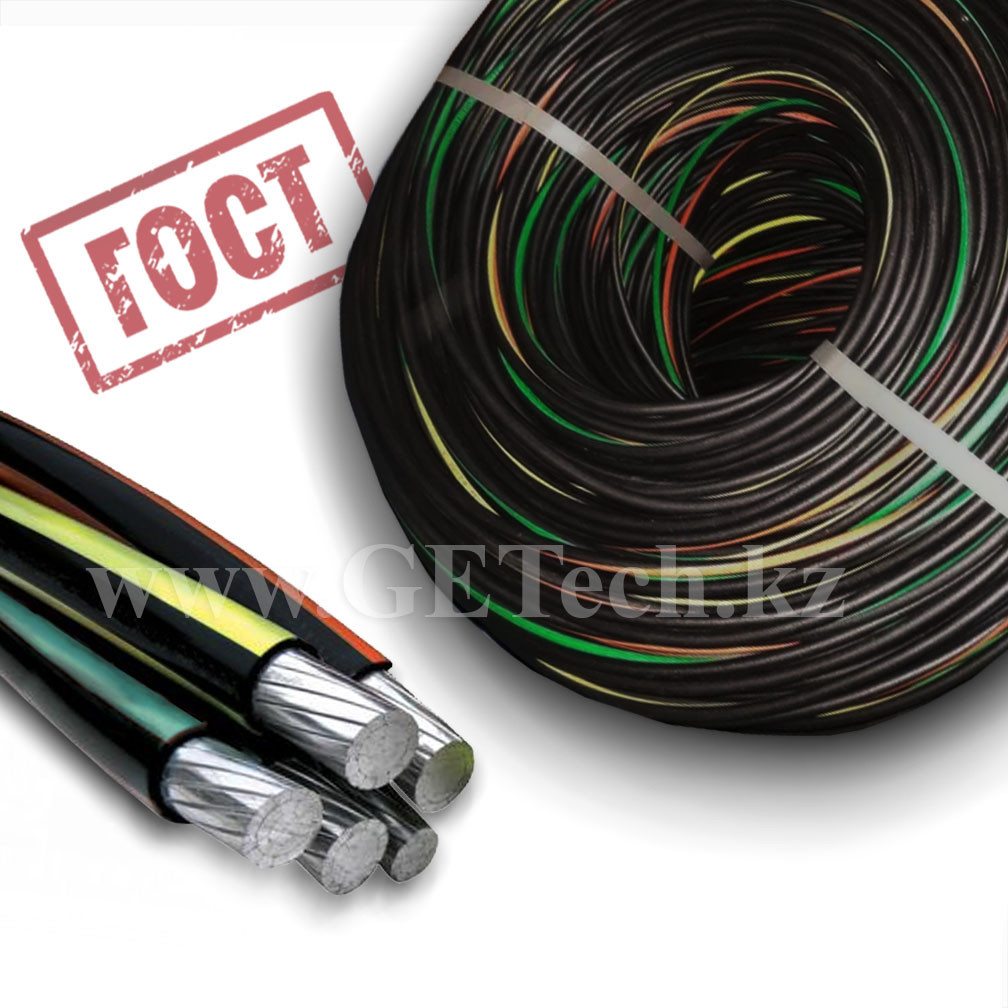 Провод СИП 4 4х16 (Самонесущий изолированный провод) 0,66/1 кВ ГОСТ, фото 1