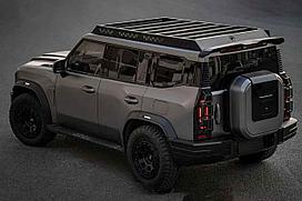 Платформа на крышу с доп. светом для Jetour Traveller T2 2023+ багажник на крышу фары диоды люстра