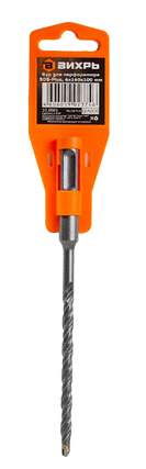 Бур по бетону 6x160x100 SDS-Plus Вихрь, шт, фото 1