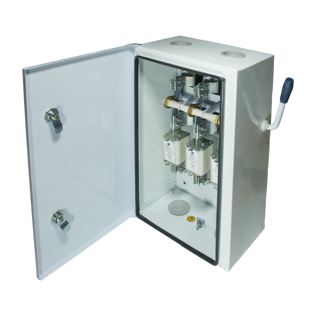 Ящик с рубильником и предохранителями ЯРВ 40А 50кА 400В IP54 БелТИЗ, фото 1